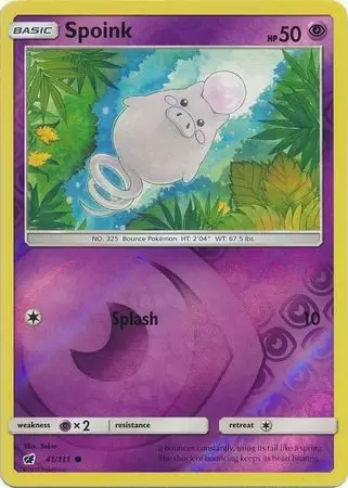 Crimson Invasion - Spoink Reverse