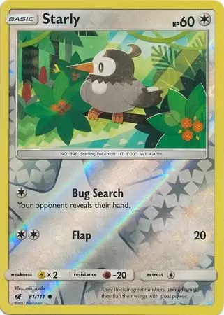 Crimson Invasion - Starly Reverse