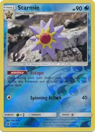 Crimson Invasion - Starmie Reverse