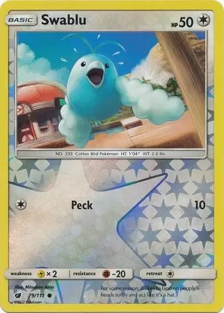 Crimson Invasion - Swablu Reverse