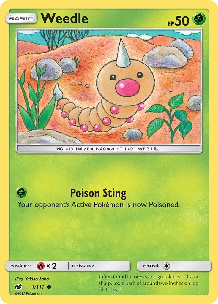 Crimson Invasion - Weedle