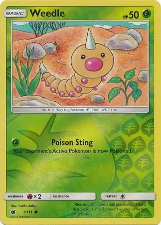 Crimson Invasion - Weedle Reverse