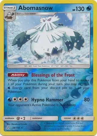 Ultra Prism - Abomasnow Reverse