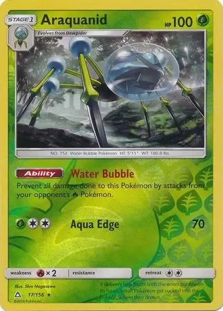 Ultra Prism - Araquanid Reverse