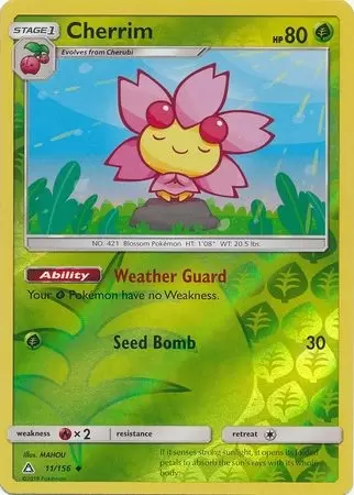 Ultra Prism - Cherrim Reverse