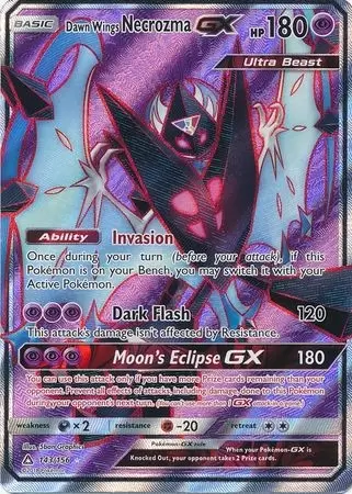 Dusk Mane Necrozma GX Ultra Prism, Pokémon