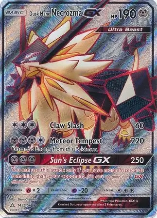 Dawn Wings Necrozma-GX, Ultra Prism