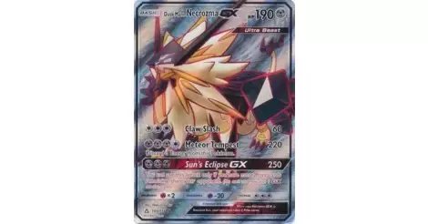 Pokémon Card Database - Ultra Prism - #90 Dusk Mane Necrozma GX