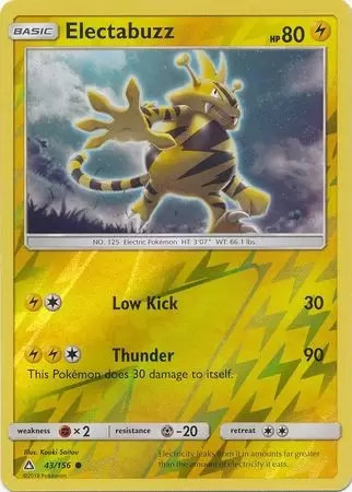 Ultra Prism - Electabuzz Reverse