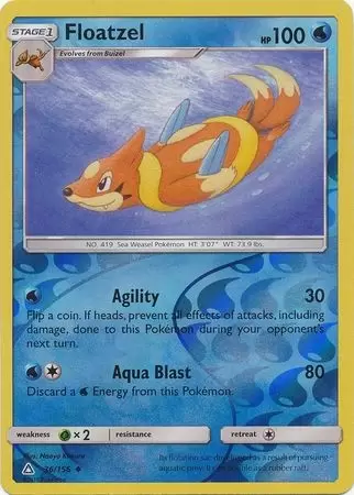 Ultra Prism - Floatzel Reverse