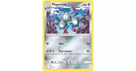 NM/M 2x Magneton Magnemite 81/156 4x Pokemon TCG Ultra Prism 