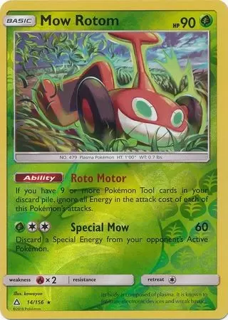 Ultra Prism - Mow Rotom Reverse