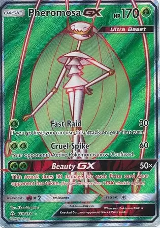 Card Celesteela-GX 144/156 da coleção Ultra Prism