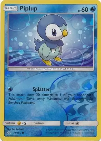 Ultra Prism - Piplup Reverse