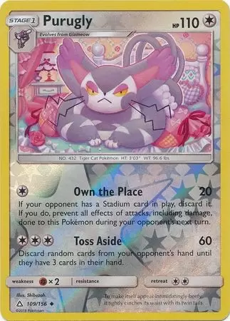 Ultra Prism - Purugly reverse