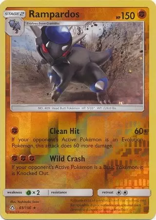 Ultra Prism - Rampardos Reverse