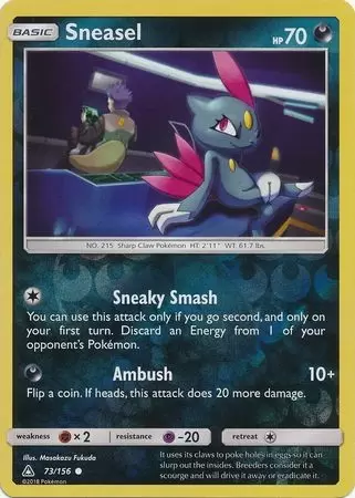 Ultra Prism - Sneasel Reverse