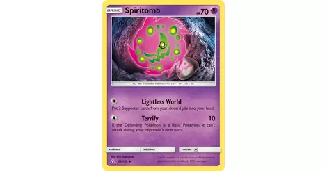 Spiritomb - carte Pokémon anglaise 129/198 Scarlet & Violet - SVIen