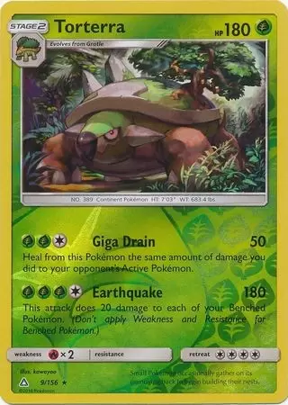 Ultra Prism - Torterra Reverse