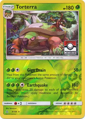 Ultra Prism - Torterra Reverse Pokemon League