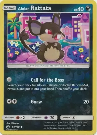 Celestial Storm - Alolan Rattata Reverse