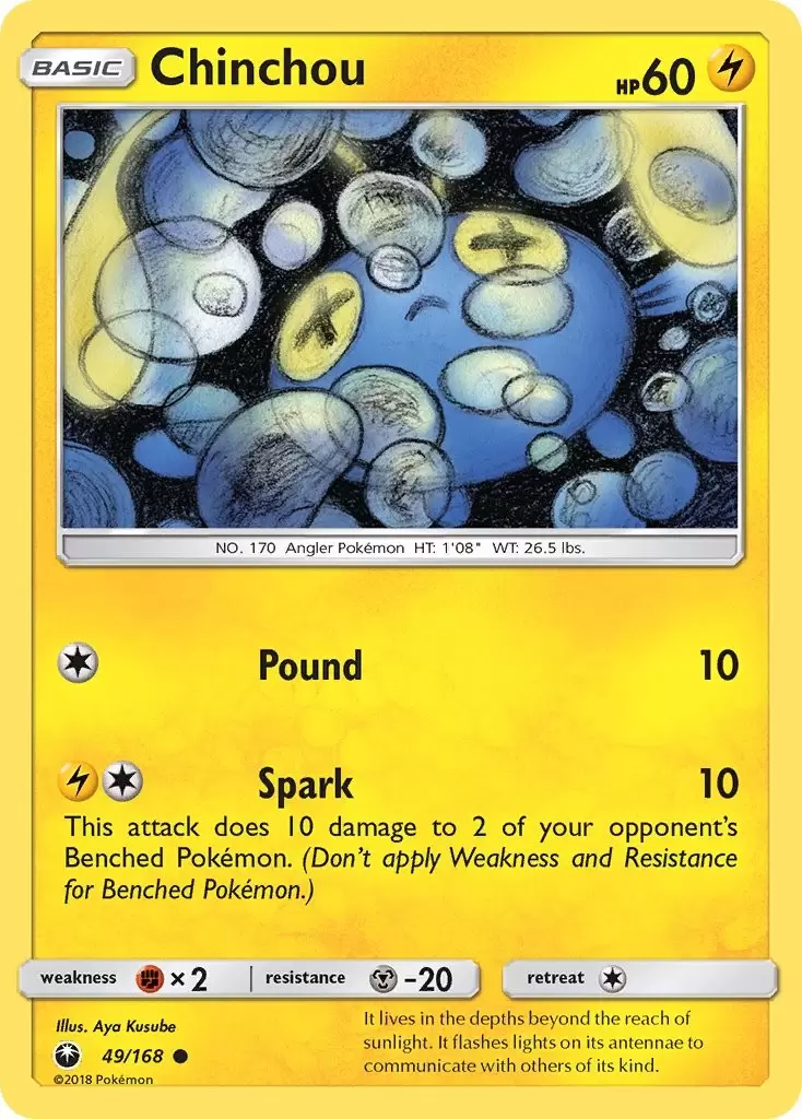 Celestial Storm - Chinchou