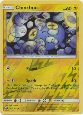 Celestial Storm - Chinchou Reverse
