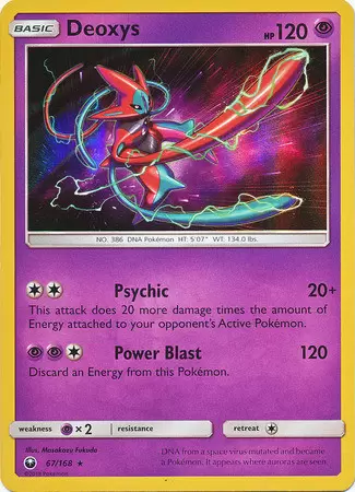 Celestial Storm - Deoxys Holo