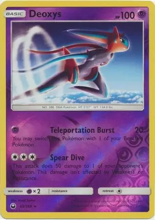 Celestial Storm - Deoxys Reverse