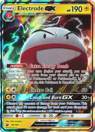 electrode card