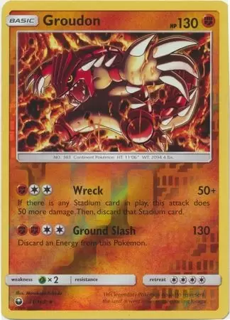 Celestial Storm - Groudon Reverse