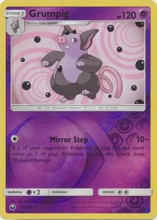Celestial Storm - Grumpig Reverse