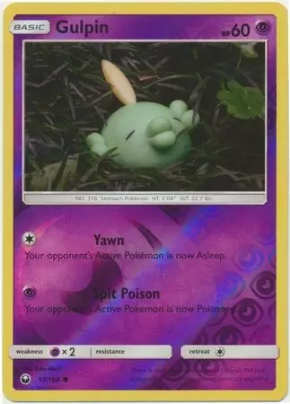 Celestial Storm - Gulpin Reverse