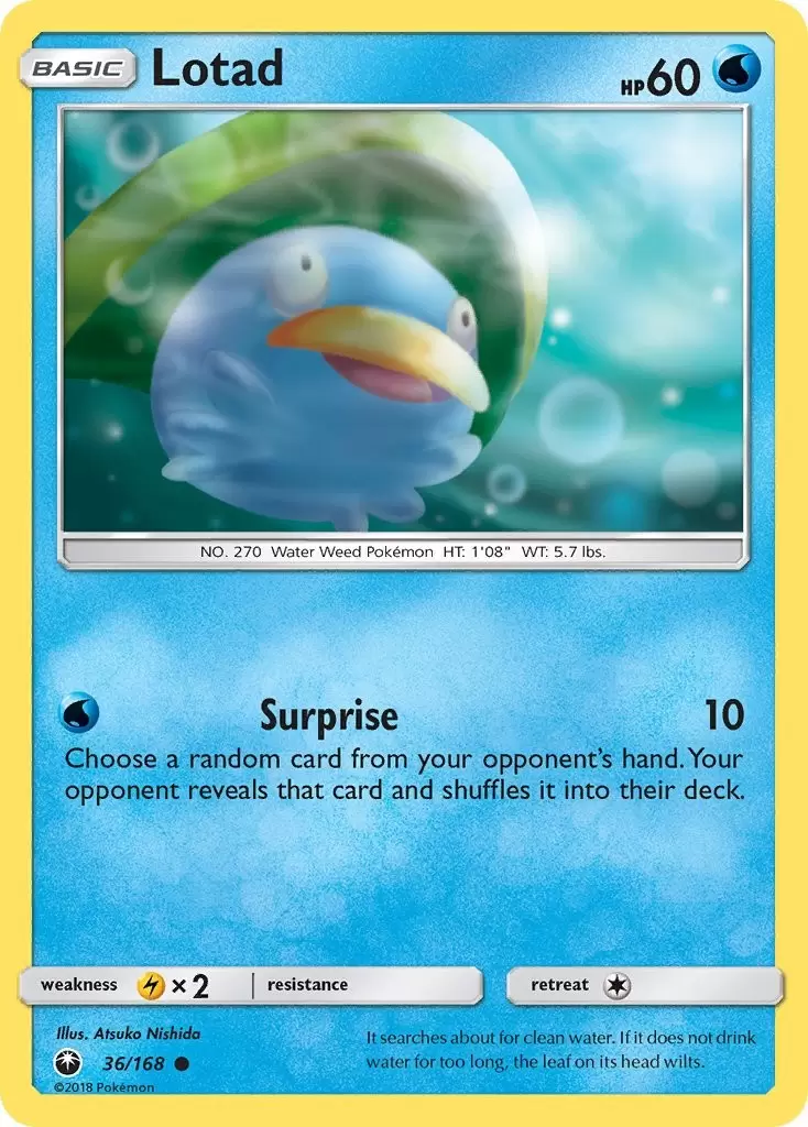 Celestial Storm - Lotad