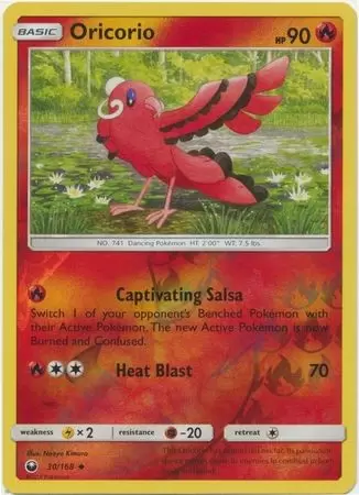 Celestial Storm - Oricorio Reverse