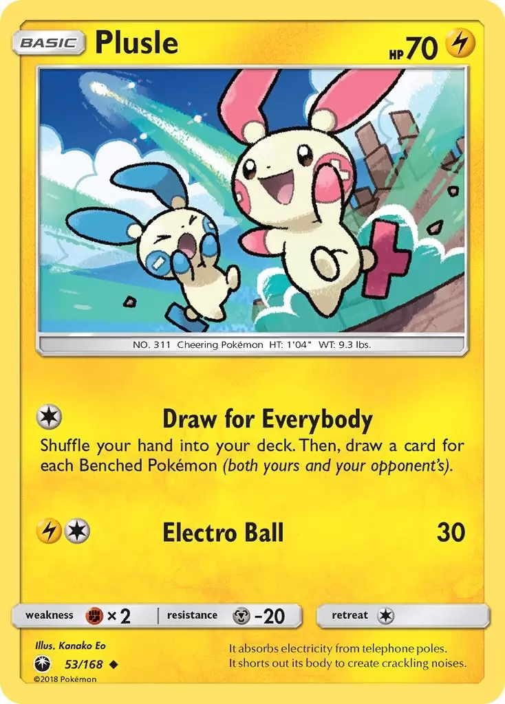 Celestial Storm - Plusle