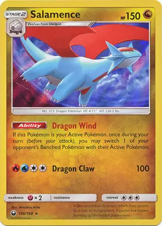 Celestial Storm - Salamence Holo