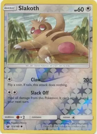 Celestial Storm - Slakoth Reverse