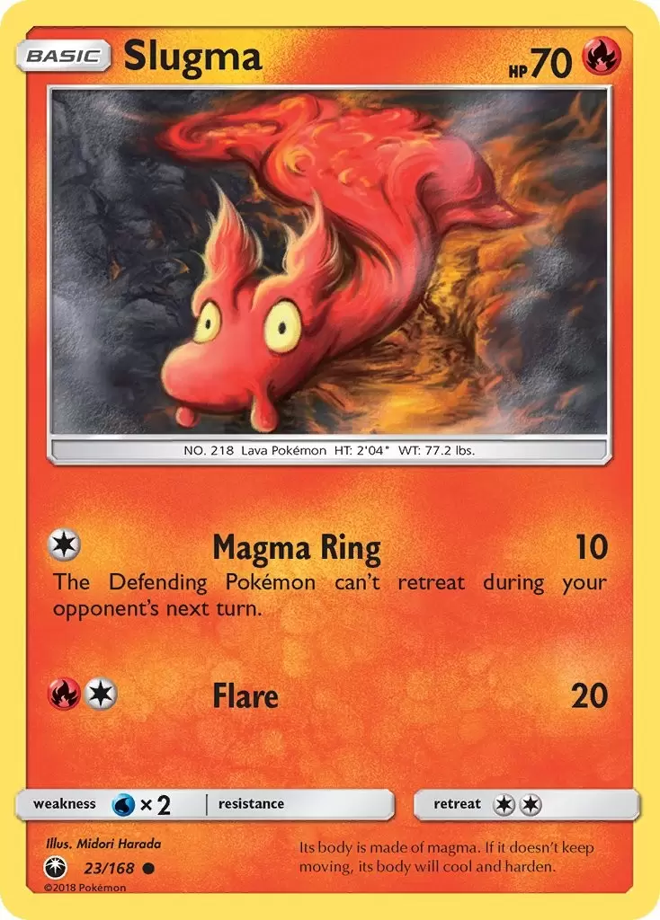 Celestial Storm - Slugma