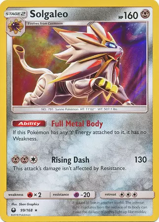 Celestial Storm - Solgaleo Holo