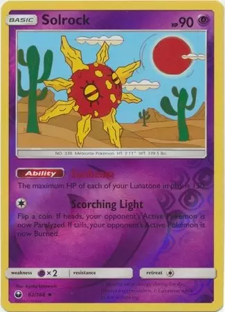 Celestial Storm - Solrock Reverse