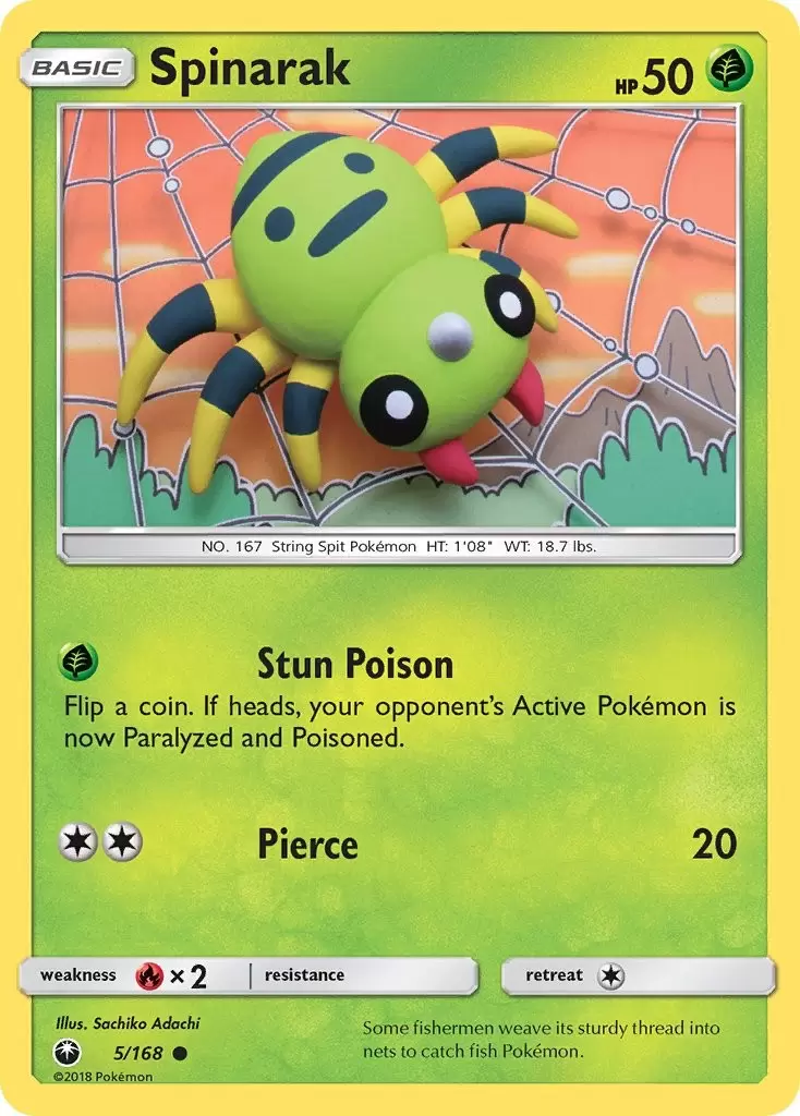 Celestial Storm - Spinarak