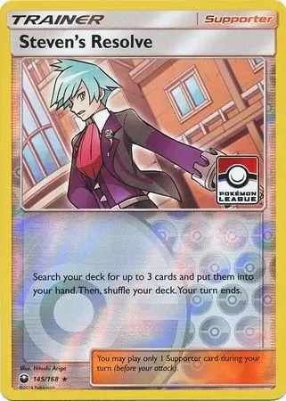 Celestial Storm - Steven\'s Resolve Reverse Pokemon League