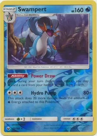 Celestial Storm - Swampert Reverse