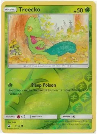 Celestial Storm - Treecko Reverse