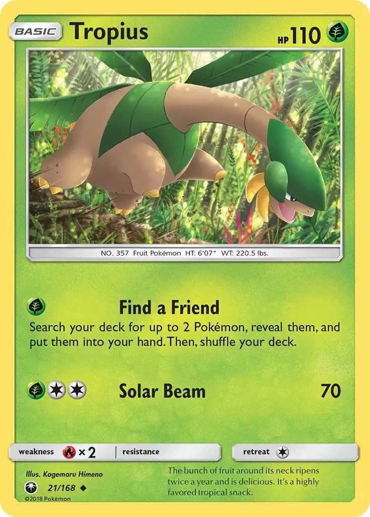 Celestial Storm - Tropius