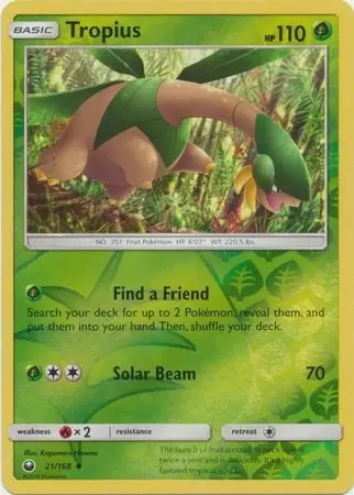 Celestial Storm - Tropius Reverse