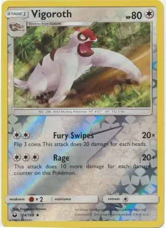 Celestial Storm - Vigoroth Reverse