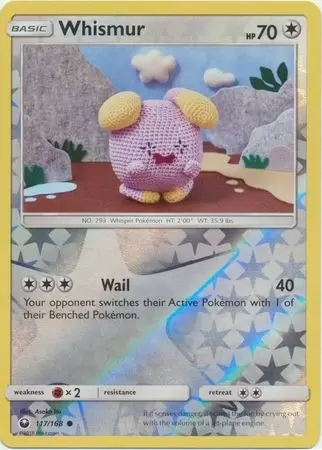 Celestial Storm - Whismur Reverse