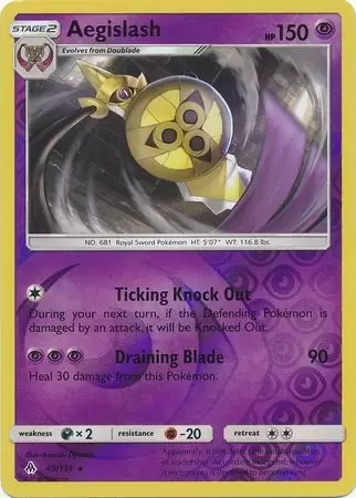 Forbidden Light - Aegislash Reverse